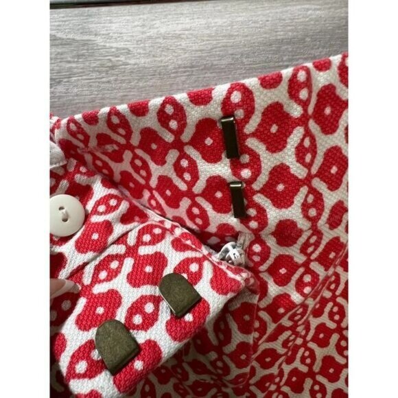 LOFT‎ Textured Shorts Diamond Jacquard Women’s Size 4 - Picture 6 of 8